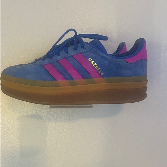 adidas Shoes - Adidas Gazelle Women's Blue and Purple Sneakers